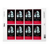 SOMMELIER WINE BELANGRIJKE PARTIJ,Damask Etiket (Full Sheet)