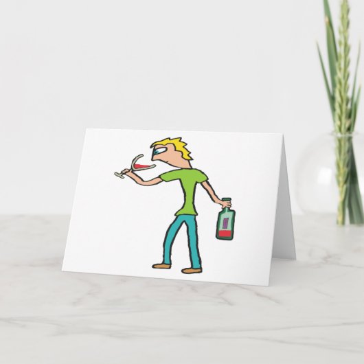 Sommelier Wine Tasting Kaart (Voorkant)