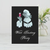 SOMMELIER WINE TASTPARTIJ, witte champagne Kaart (Staand voorkant)