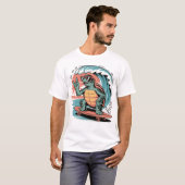 Sommer Shirt mit Skater Turtle (Voorkant volledig)
