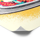 Sommer Tomate Borratta Poster (Hoek)