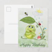 Sommerfrosch Briefkaart (Voorkant / Achterkant)