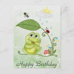 Sommerfrosch Briefkaart