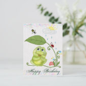 Sommerfrosch Briefkaart (Staand voorkant)