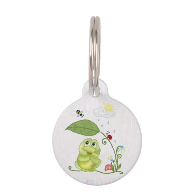 Sommerfrosch Huisdierpenning (Voorkant)