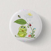 Sommerfrosch  ronde button 3,2 cm (Voorkant)