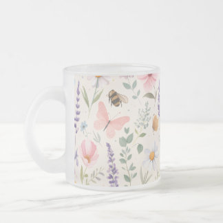 Sommerliche Tasse Matglas Koffiemok