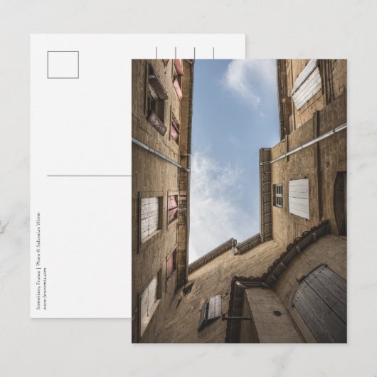 Sommieres France Briefkaart (Voorkant / Achterkant)