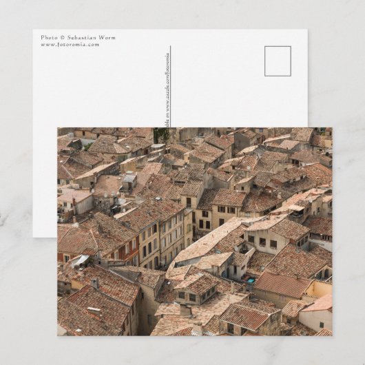 Sommieres France Briefkaart (Voorkant / Achterkant)