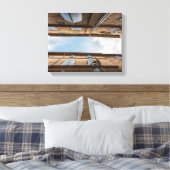 Sommieres France Travel Photo Canvas Afdruk (Insitu (Slaapkamer))
