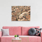 Sommieres, Frankrijk Canvas Afdruk (Insitu (Woonkamer))