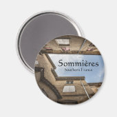 Sommieres, Frankrijk Magneet (Voorkant / Achterkant)
