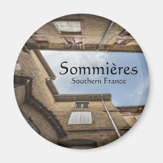 Sommieres, Frankrijk Magneet (Voorkant)