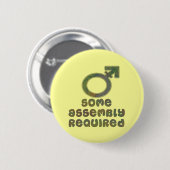 Sommige Assemblage vereiste Buttonnen Ronde Button 5,7 Cm (Voorkant /achterkant)