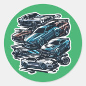 Sommige auto stickers (Voorkant)