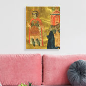 Sommige broers bidden naar St. Theodore Canvas Afdruk (Insitu (Woonkamer))