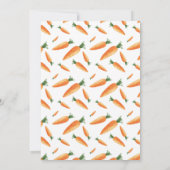 Sommige Bunny 2e verjaardag uitnodiging met rand (Achterkant)