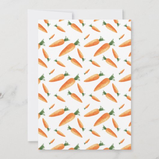 Sommige Bunny 2e verjaardag uitnodiging met rand (Achterkant)