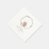 Sommige Bunny Easter Baby shower Welkom Servet (Hoek)