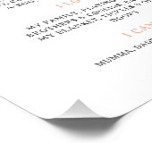 Sommige Bunny Girls Eerste Bday Mijlpaal Poster (Hoek)