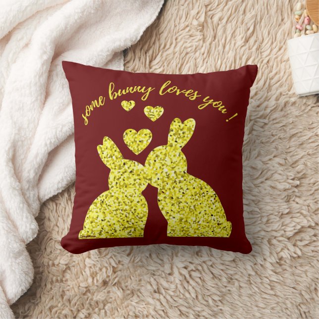 SOMMIGE BUNNY HOUDT VAN JE KUSSEN (Deken)