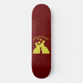 SOMMIGE BUNNY HOUDT VAN JE PERSOONLIJK SKATEBOARD (Voorkant)