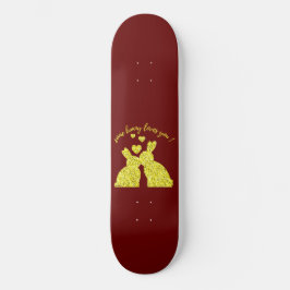 SOMMIGE BUNNY HOUDT VAN JE PERSOONLIJK SKATEBOARD