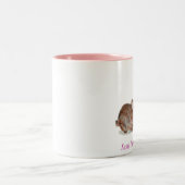 Sommige Bunny houdt van je. Tweekleurige Koffiemok (Center)