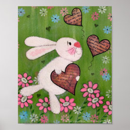 Sommige Bunny Houdt Van Jou - 8x10 Pasen Konijn Ki Poster