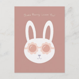 Sommige Bunny Houdt Van Jou Bruin Briefkaart
