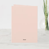 Sommige Bunny Houdt Van Jou Roze Kaart (Achterkant)