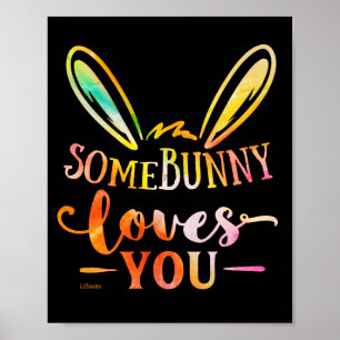 SOMMIGE BUNNY HOUDT VAN JULLIE GEEFT EEN leuk cade Poster