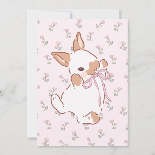 Sommige Bunny is één digitale uitnodiging (Achterkant)