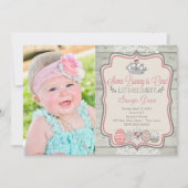 Sommige Bunny is één Pasen verjaardagsfeest uitnod Kaart (Voorkant)