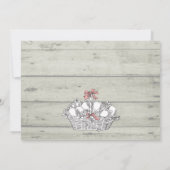 Sommige Bunny is één Pasen verjaardagsfeest uitnod Kaart (Achterkant)