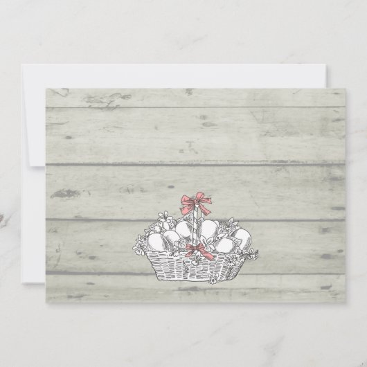 Sommige Bunny is één Pasen verjaardagsfeest uitnod Kaart (Achterkant)