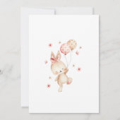 Sommige Bunny is één uitnodiging, Bunny één feestj Kaart (Achterkant)