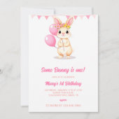 Sommige Bunny is één uitnodiging, sommige Bunny is Kaart (Voorkant)