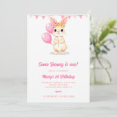 Sommige Bunny is één uitnodiging, sommige Bunny is Kaart (Staand voorkant)