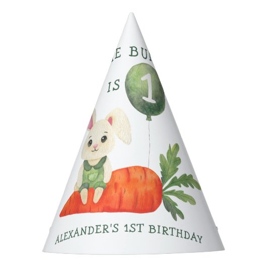 Sommige Bunny is één verjaardag Feesthoedjes (Voorkant)