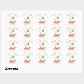 Sommige Bunny is één verjaardag Vierkante Sticker (Vel)