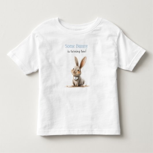Sommige Bunny Kids Verjaardag Kinder Shirts (Voorkant)
