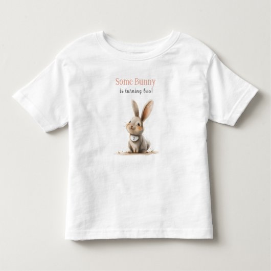 Sommige Bunny Kids Verjaardag Kinder Shirts (Voorkant)
