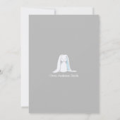 Sommige Bunny speciale Baby shower uitnodiging (Achterkant)