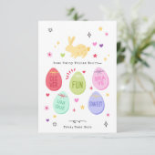 Sommige Bunny vindt je geweldig Pasen Kaart (Staand voorkant)
