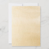 Sommige Bunny Wildflower Baby shower Geslacht Onth Kaart (Achterkant)