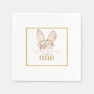 Sommige Bunny wordt EEN (konijnenoren) Servet