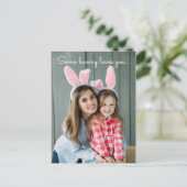 Sommige Bunny's houden van je eigen foto-sjabloon  Feestdagenkaart (Staand voorkant)