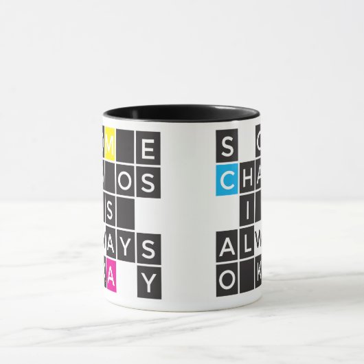 Sommige Chaos zijn altijd oké Mok (Midden)