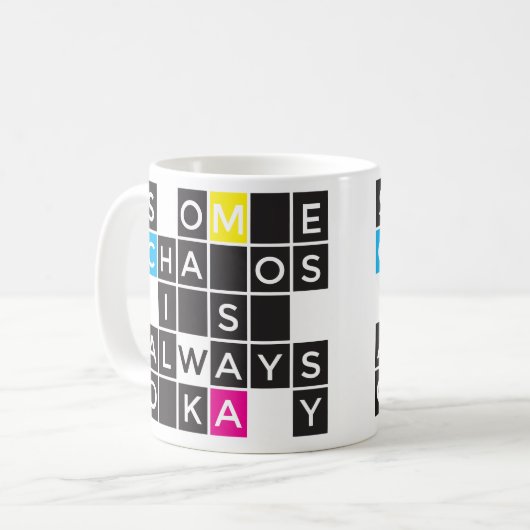 Sommige Chaos zijn altijd oké Mok (Voorkant links)